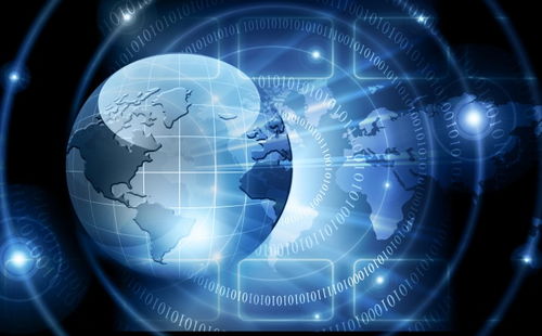 信息高科技背景圖片 數字時代的視覺基石